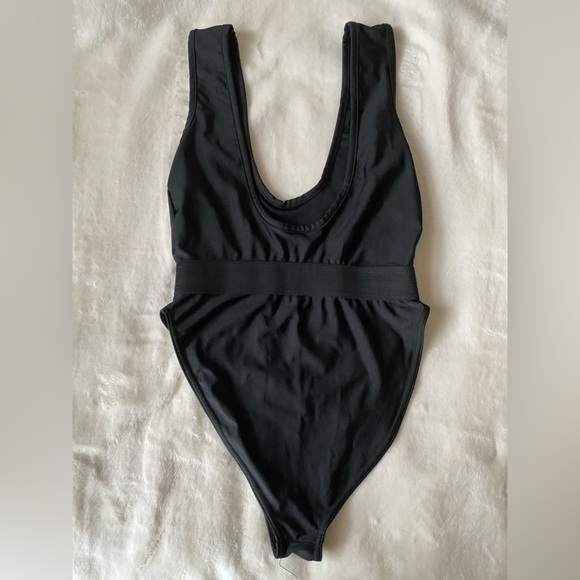 Black bathing suit one piece - Picture 2 of 2